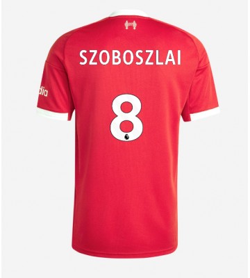 Liverpool Dominik Szoboszlai #8 Hjemmebanetrøje 2025-26 Kortærmet